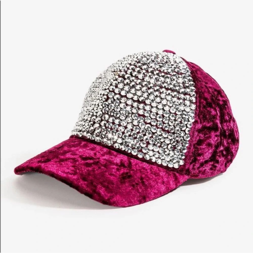 CRYSTAL VELVET CAP